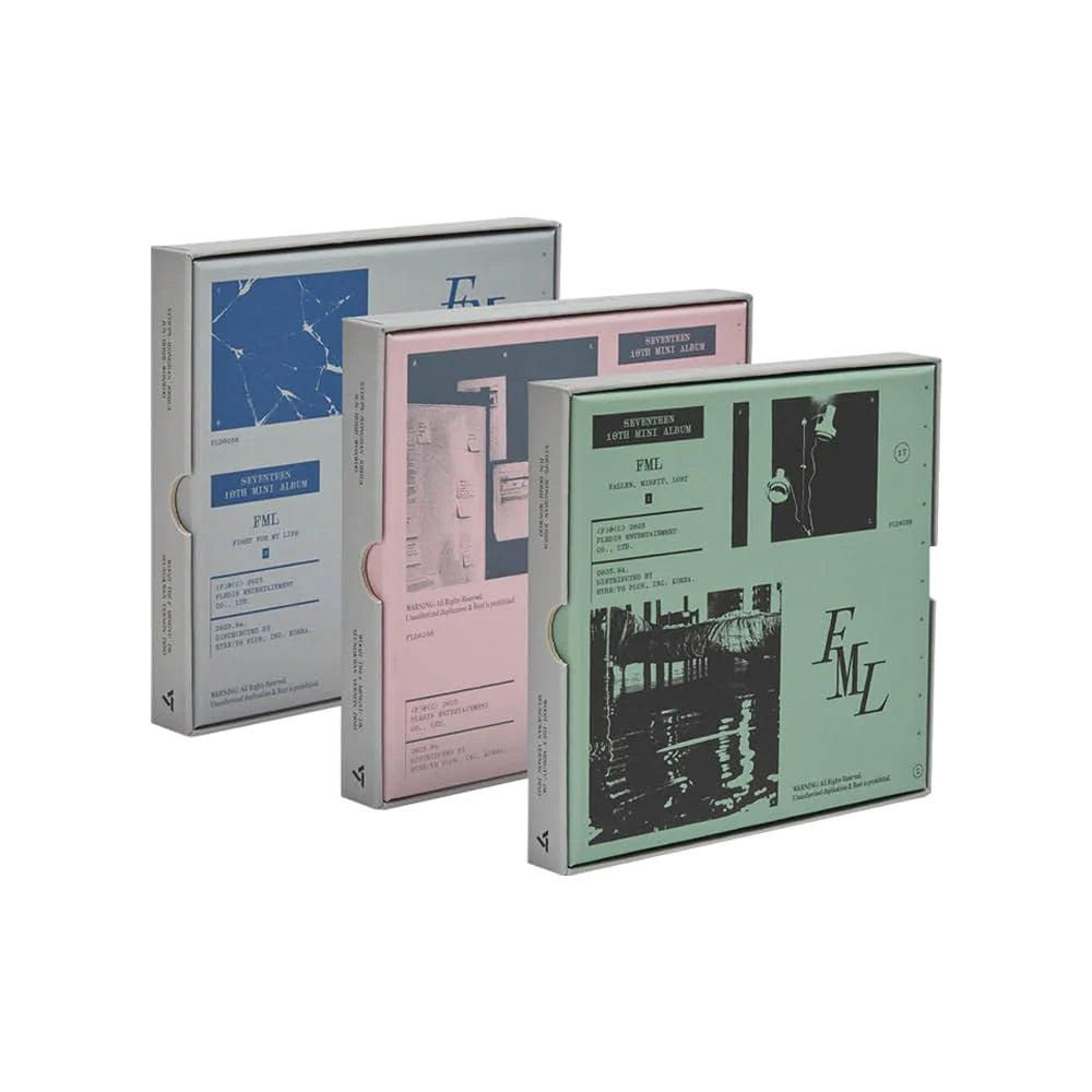 SEVENTEEN - FML 10TH MINI ALBUM - SET